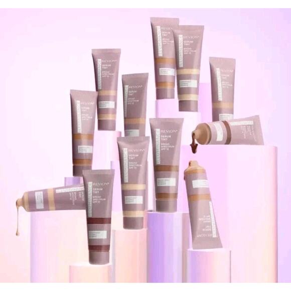 Revlon Illuminance Serum Tint #509 Sandal Wood Lot Of 6 - Picture 1 of 9